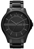 Armani Exchange Hampton AX2104 Men's Chronograph – Black Dial with Black Stainless Steel Strap