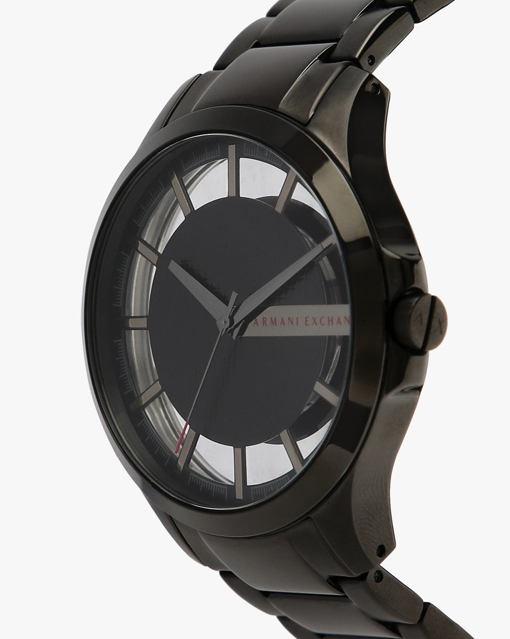 Armani Exchange Hampton Series AX2192 Men's Chronograph – Black Dial with Matching Black Stainless Steel Bracelet