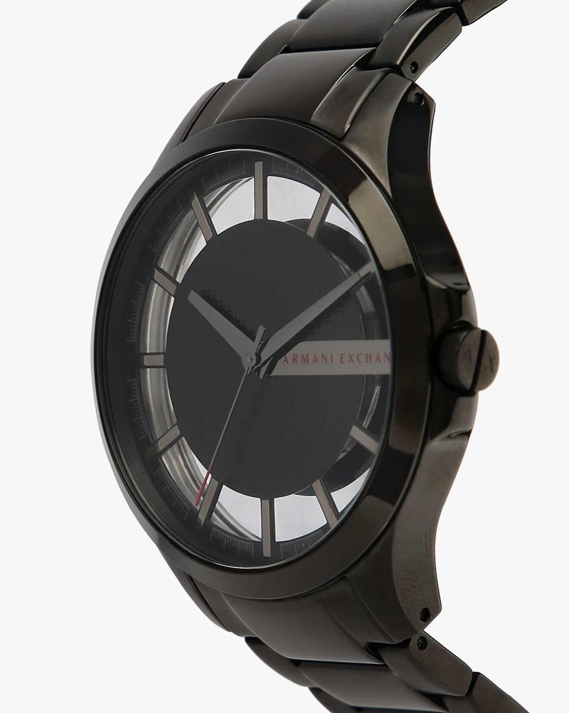 Armani Exchange Hampton Series AX2192 Men's Chronograph – Black Dial with Matching Black Stainless Steel Bracelet