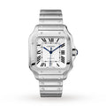 Santos de Cartier Large Model | 40mm, Steel, Silver Dial