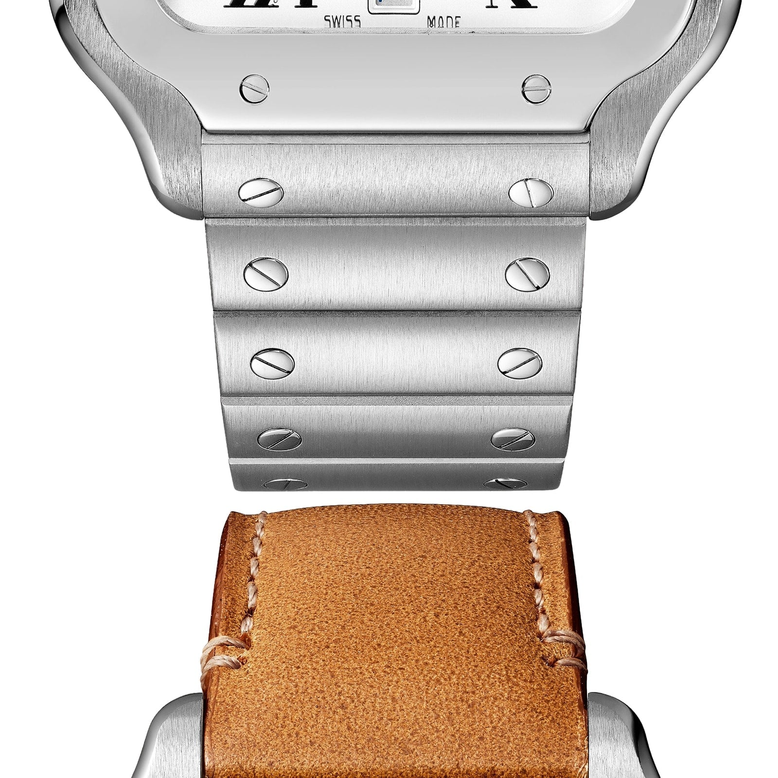 Santos de Cartier Large Model | 40mm, Steel, Silver Dial
