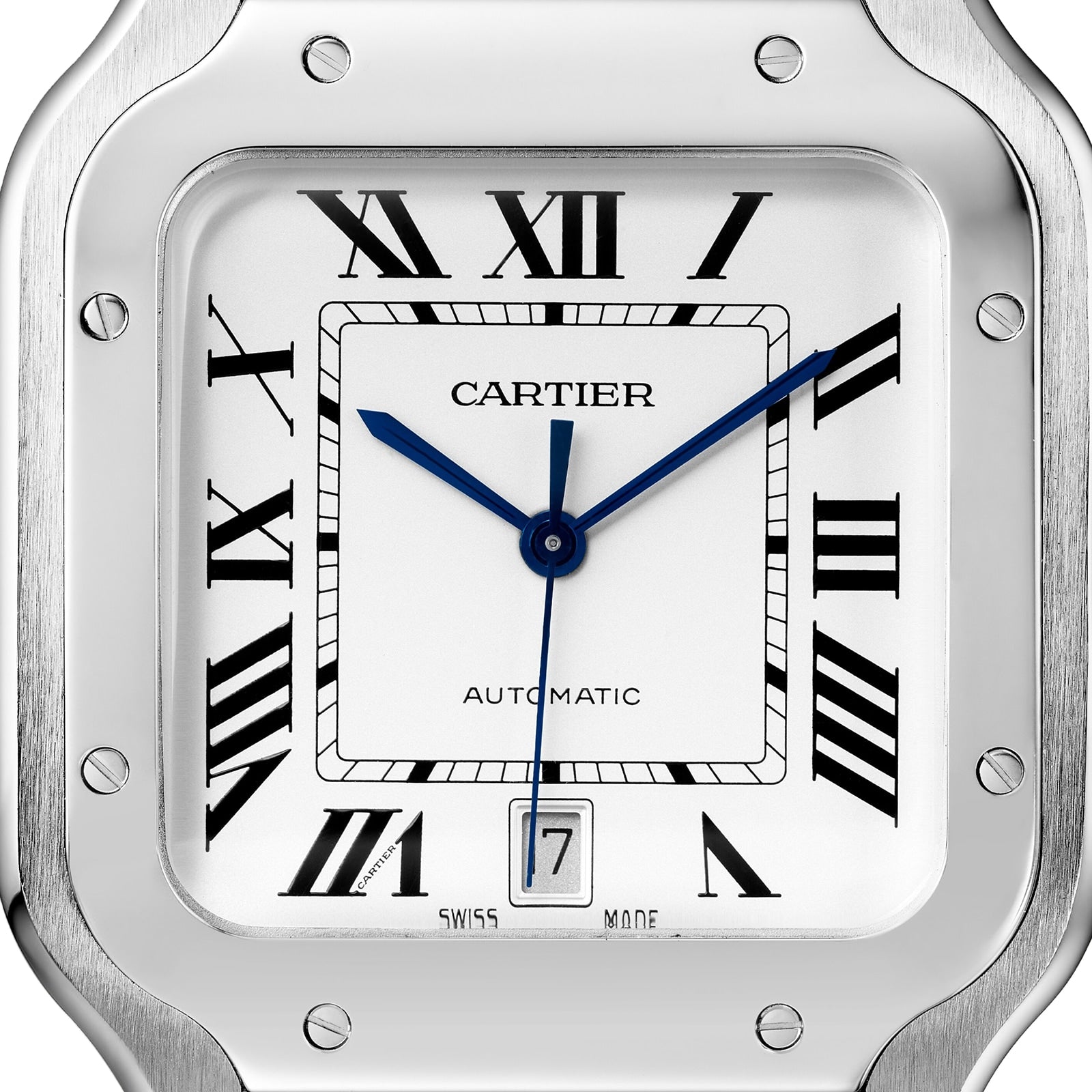 Santos de Cartier Large Model | 40mm, Steel, Silver Dial