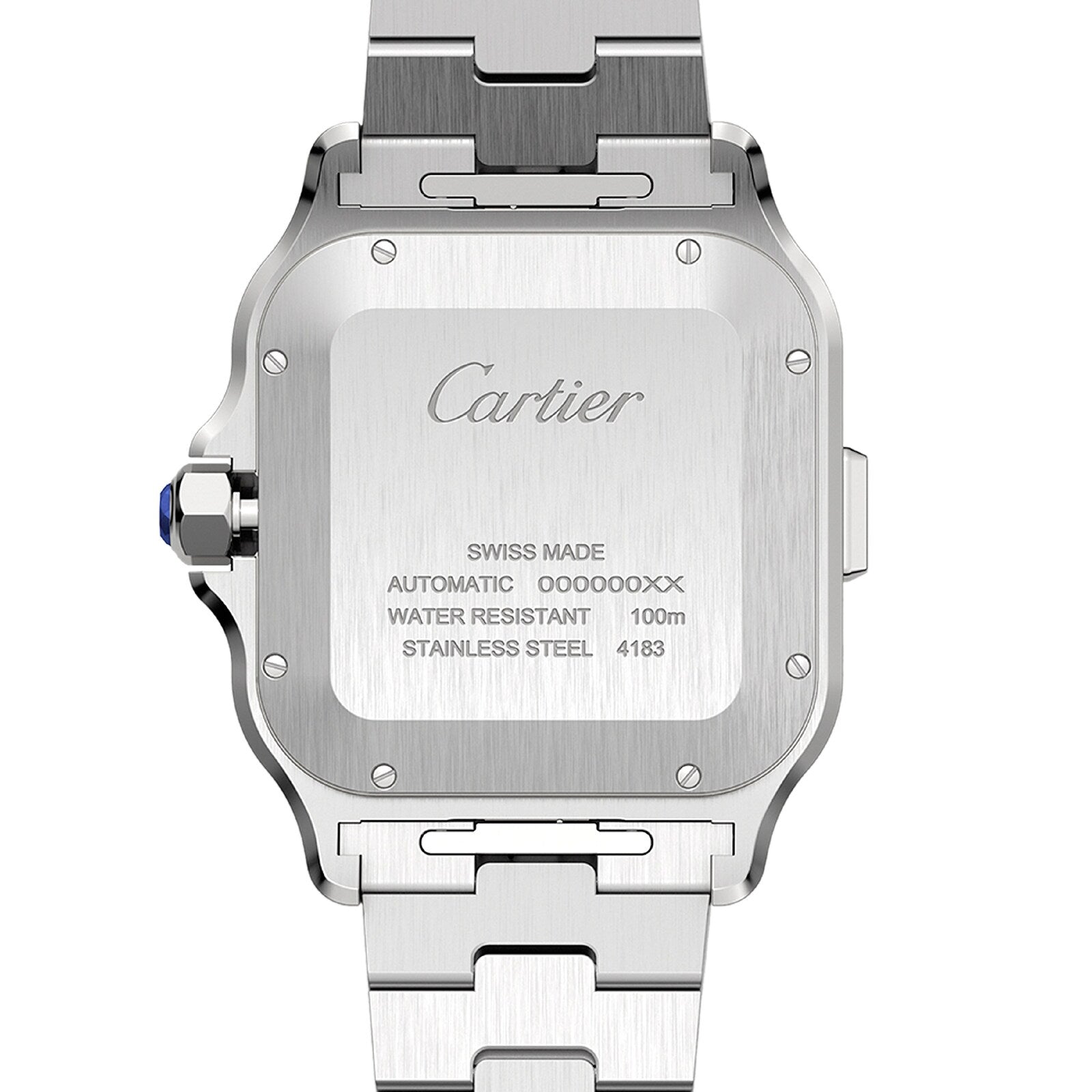 Santos de Cartier Chronograph | 43mm, Two-Tone Steel & 18K Yellow Gold, Silver Dial