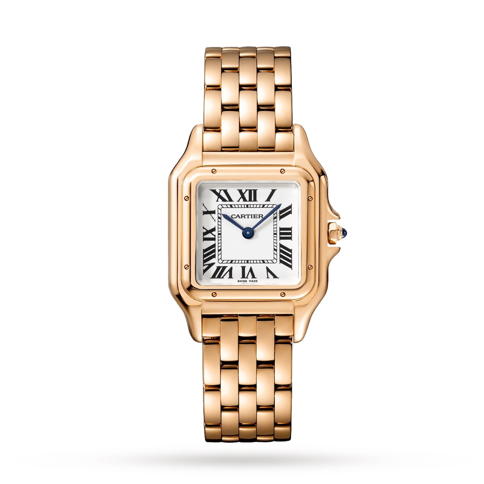 Panthère de Cartier Medium Model | 27mm, 18K Rose Gold, Silver Dial, Ref. WGPN0007