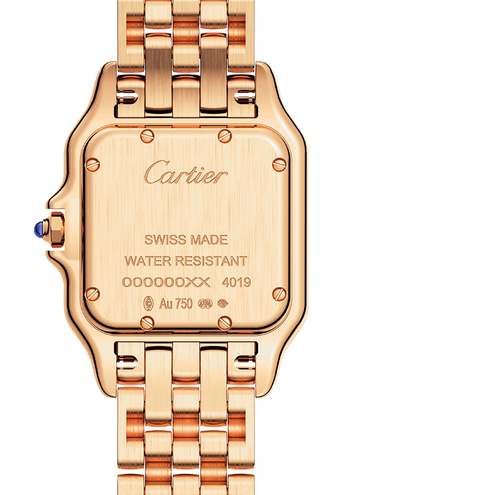 Panthère de Cartier Medium Model | 27mm, 18K Rose Gold, Silver Dial, Ref. WGPN0007
