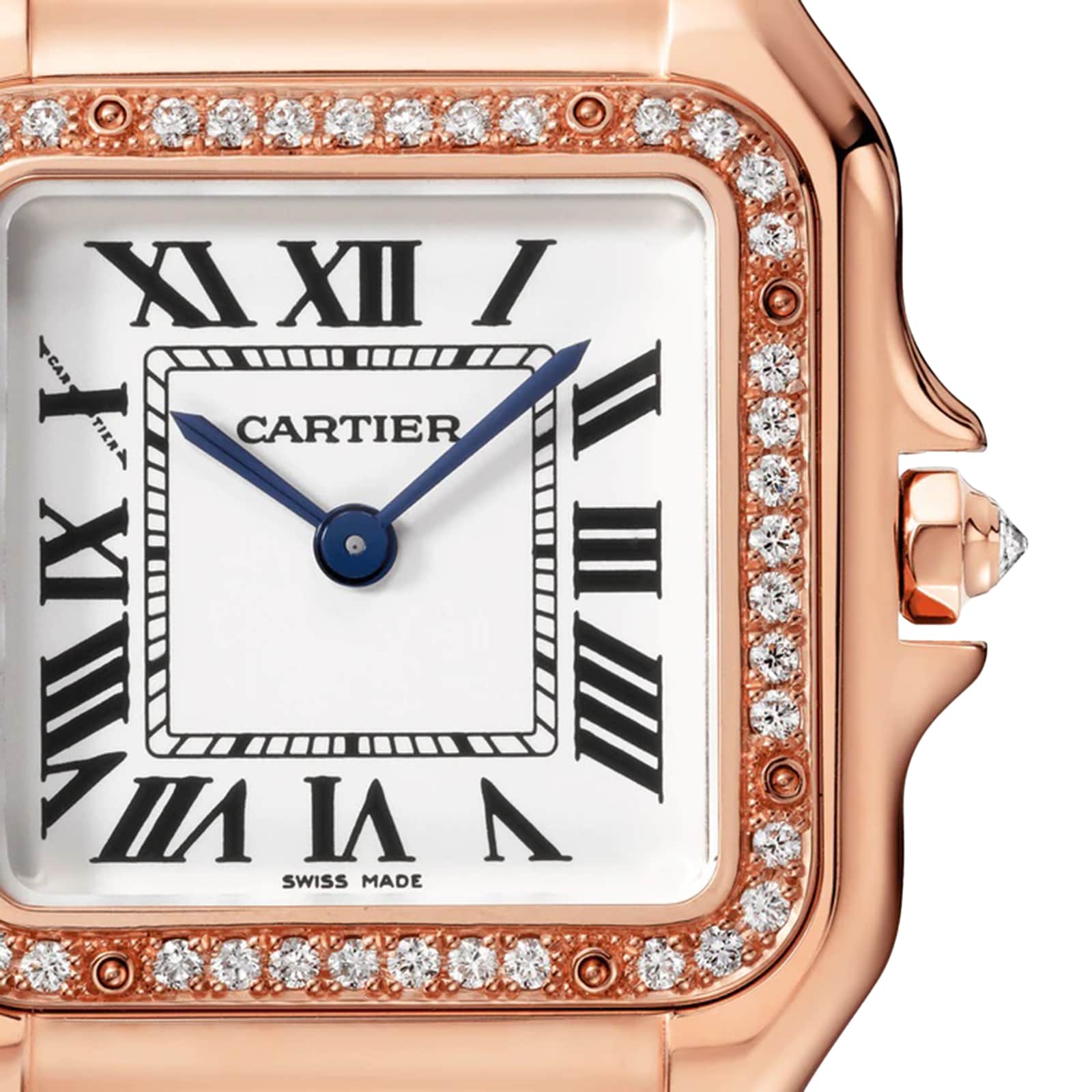 Panthère de Cartier Medium Model | 27mm, 18K Rose Gold, Silver Dial, Ref. WJPN0009