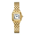 Panthère de Cartier Mini Model | 19mm, 18K Yellow Gold, Silver Dial, Ref. WGPN0016/WGPN0036