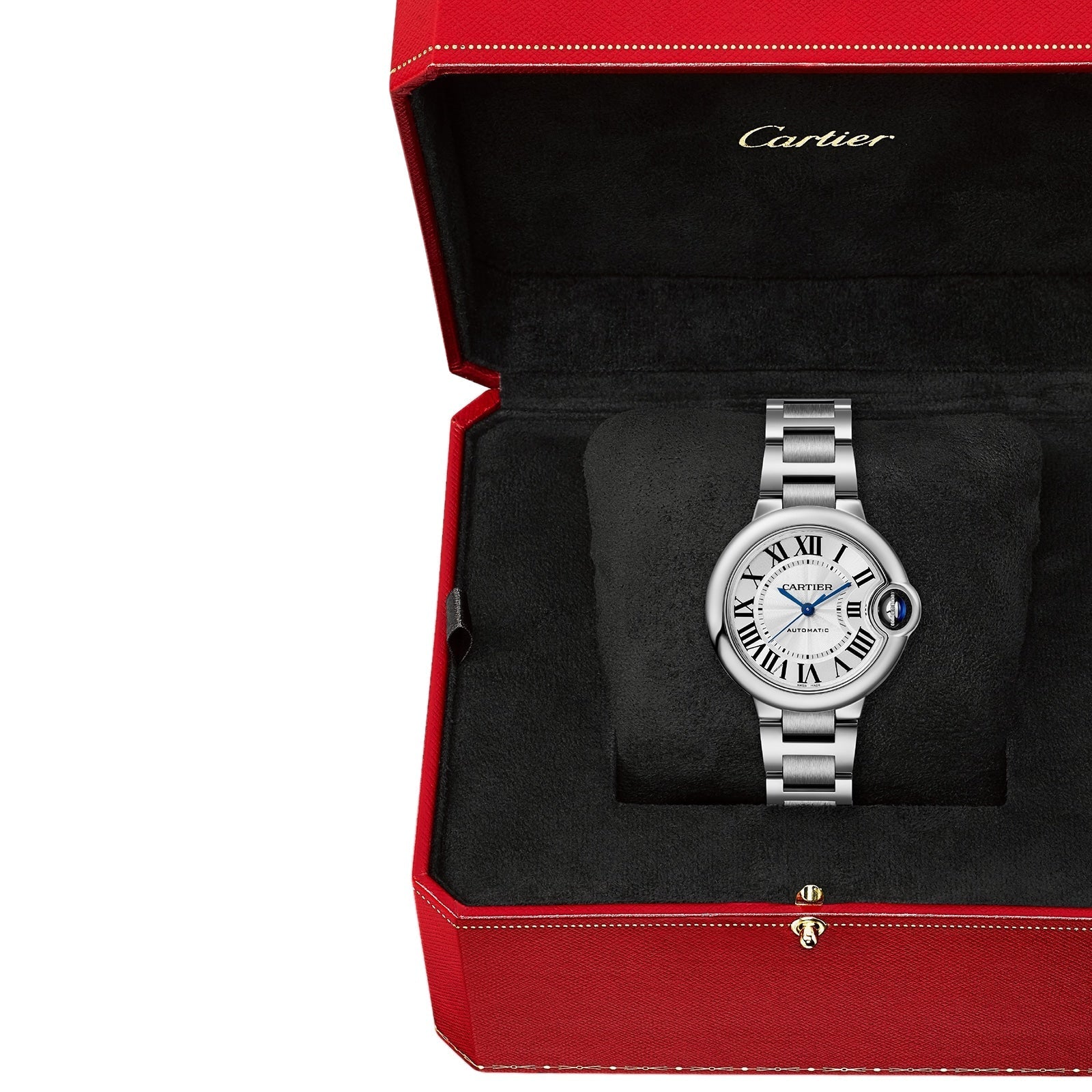 Ballon Bleu de Cartier 33 | 33mm, Steel, Silver Dial, Ref. WSBB0044