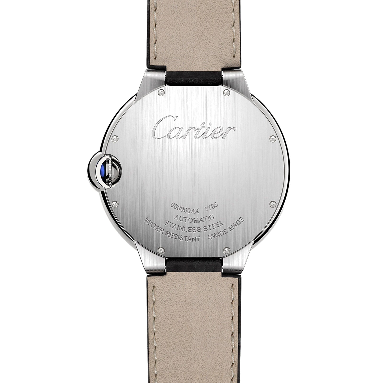 Ballon Bleu de Cartier 42 | 42mm, Steel, Alligator Leather, Silver Dial