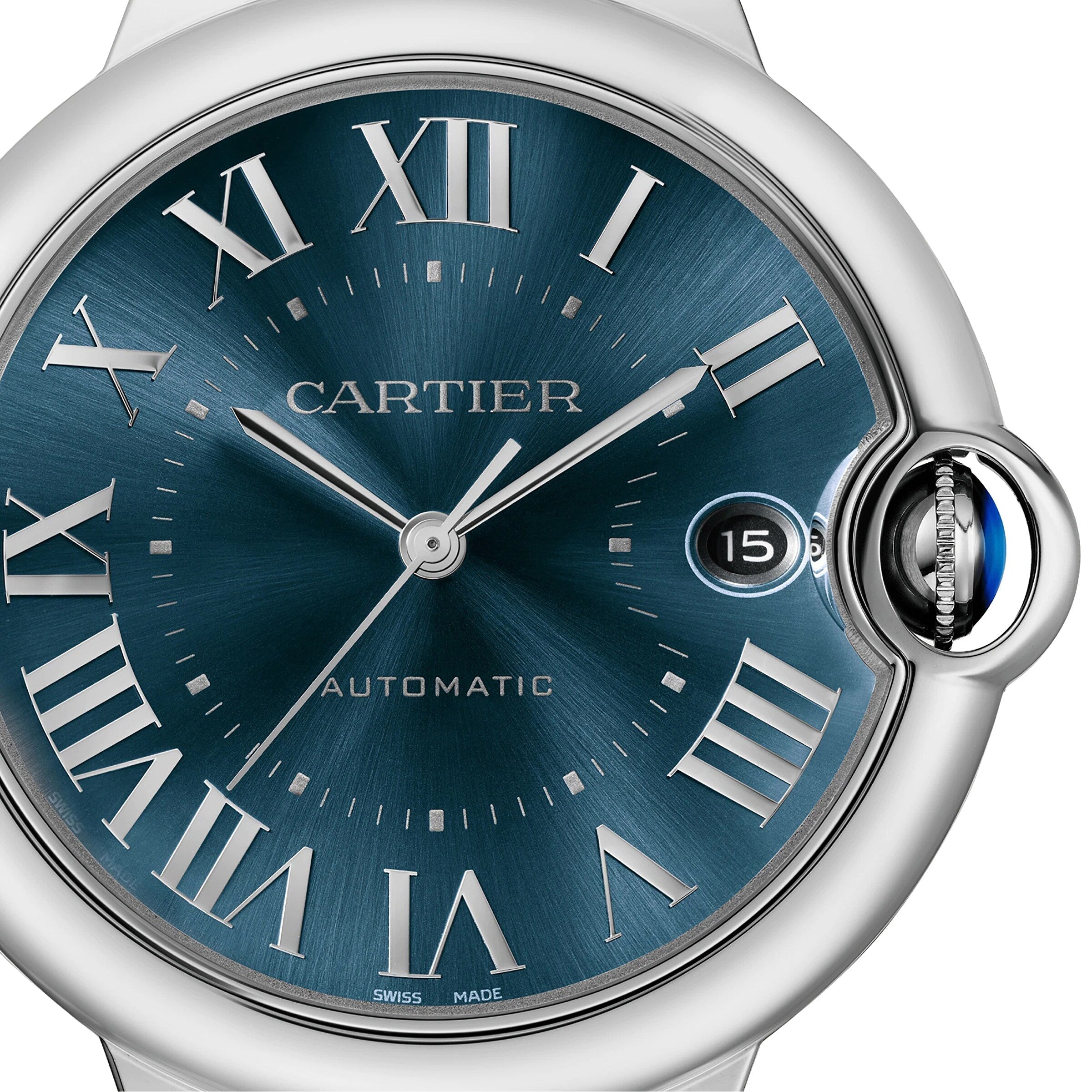 Ballon Bleu de Cartier 40 | 40mm, Steel, Blue Dial
