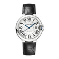 Ballon Bleu de Cartier 36 | 36mm, Steel, Alligator Leather, Silver Dial