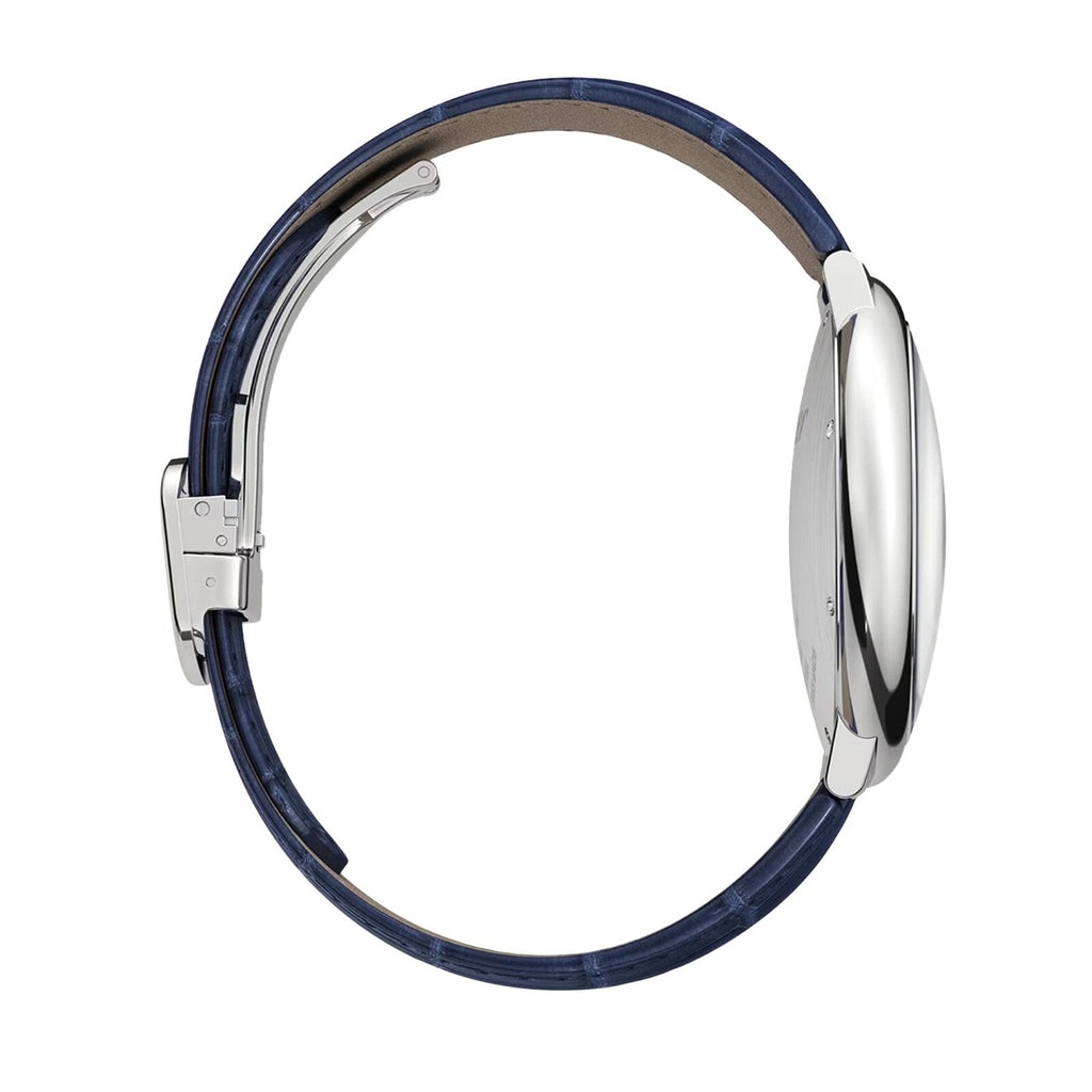 Ballon Bleu de Cartier | 42mm, Steel, Alligator Leather, Blue Dial