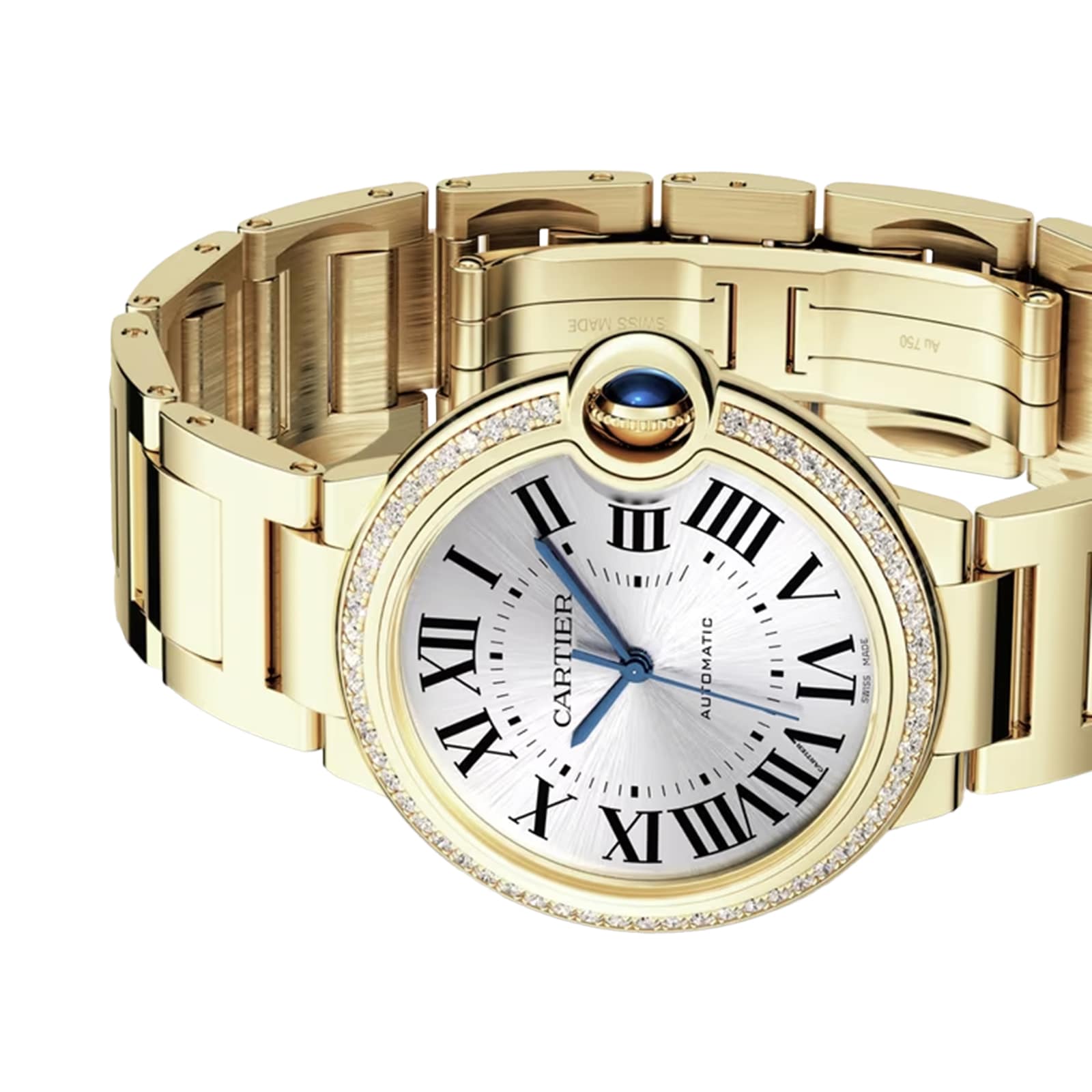 Ballon Bleu de Cartier 36 | 36mm, 18K Yellow Gold, Sunray Dial