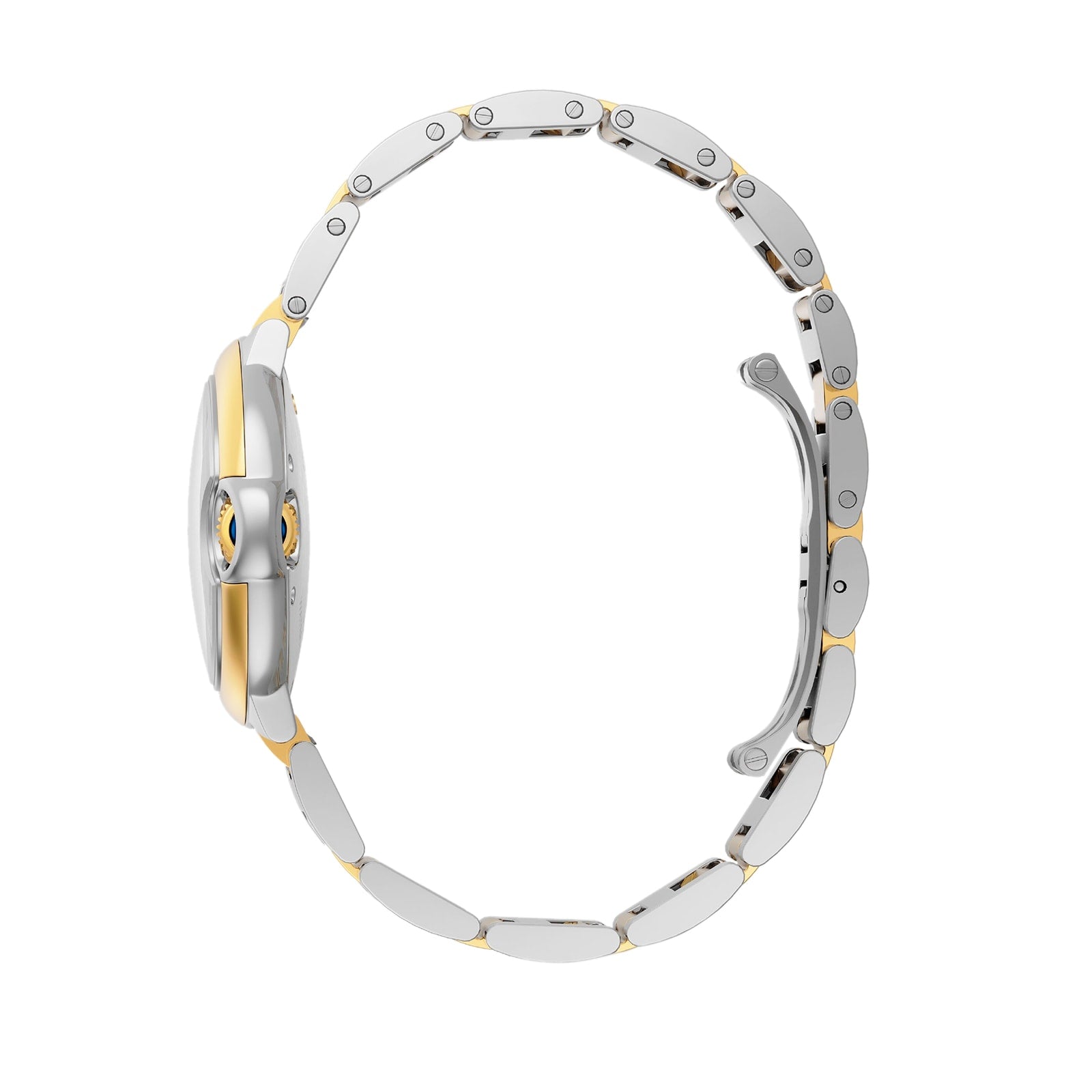 Ballon Bleu de Cartier 33 | 33mm, Two-Tone Steel & 18K Yellow Gold, Silver Dial
