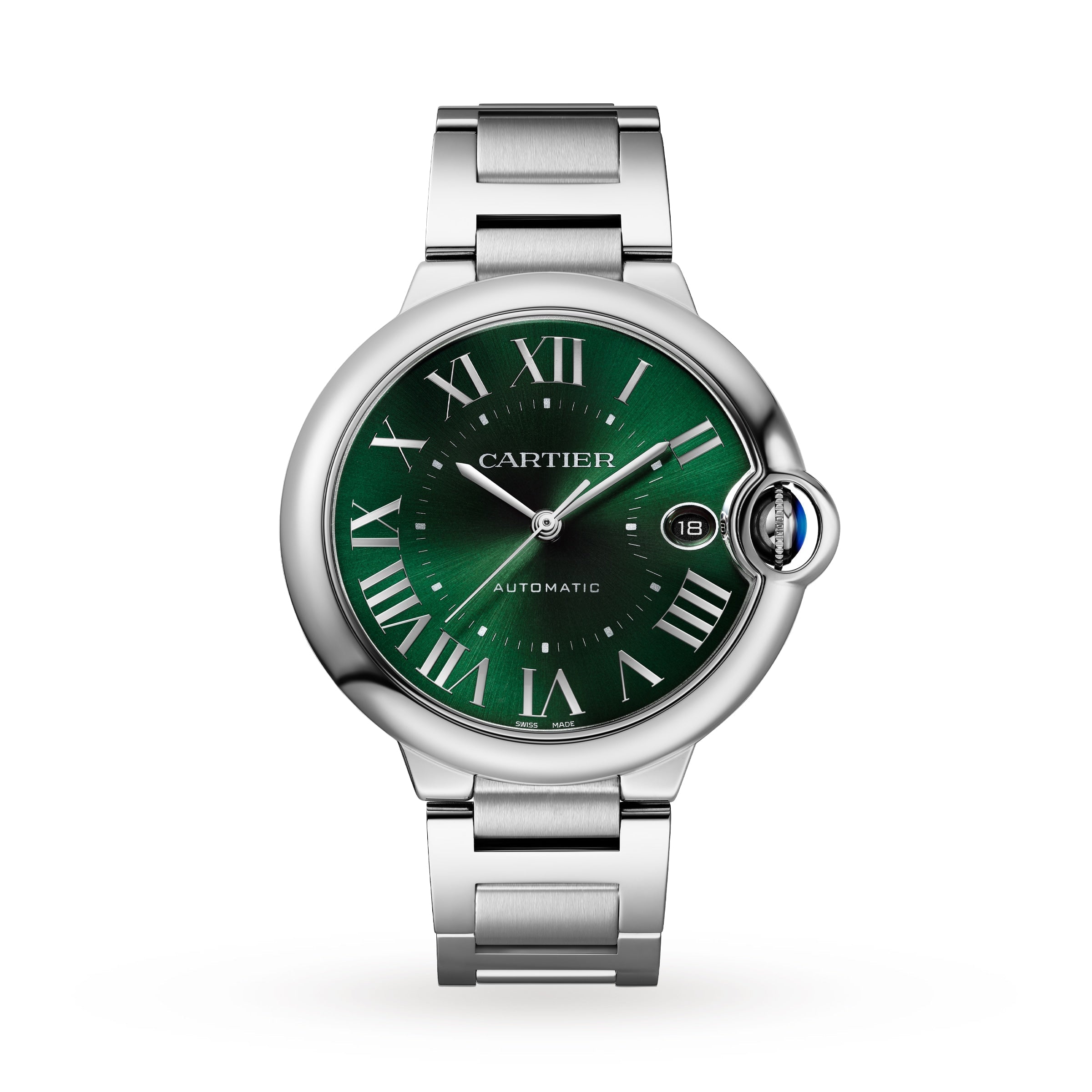 Ballon Bleu de Cartier 40 | 40mm, Steel, Green Dial