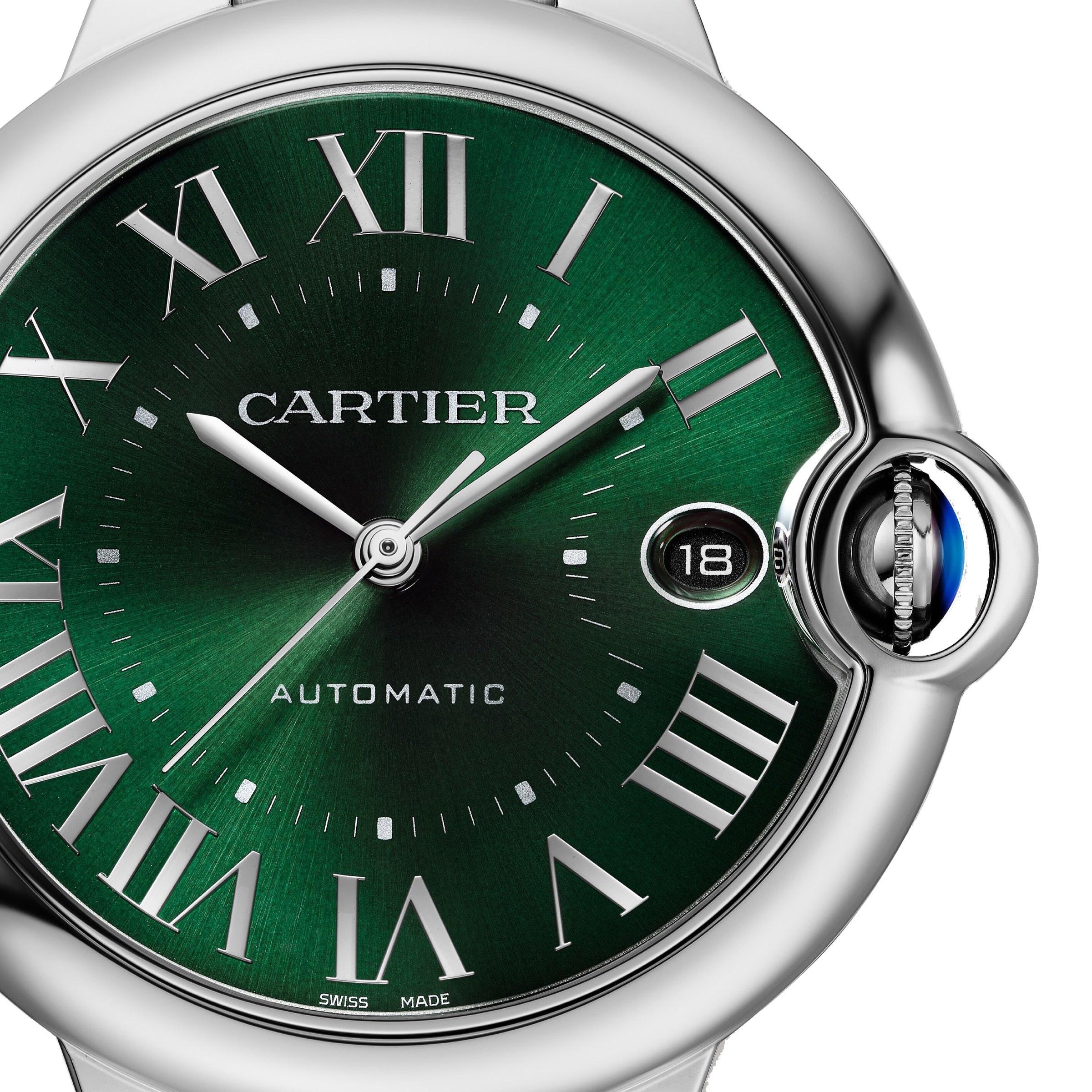Ballon Bleu de Cartier 40 | 40mm, Steel, Green Dial