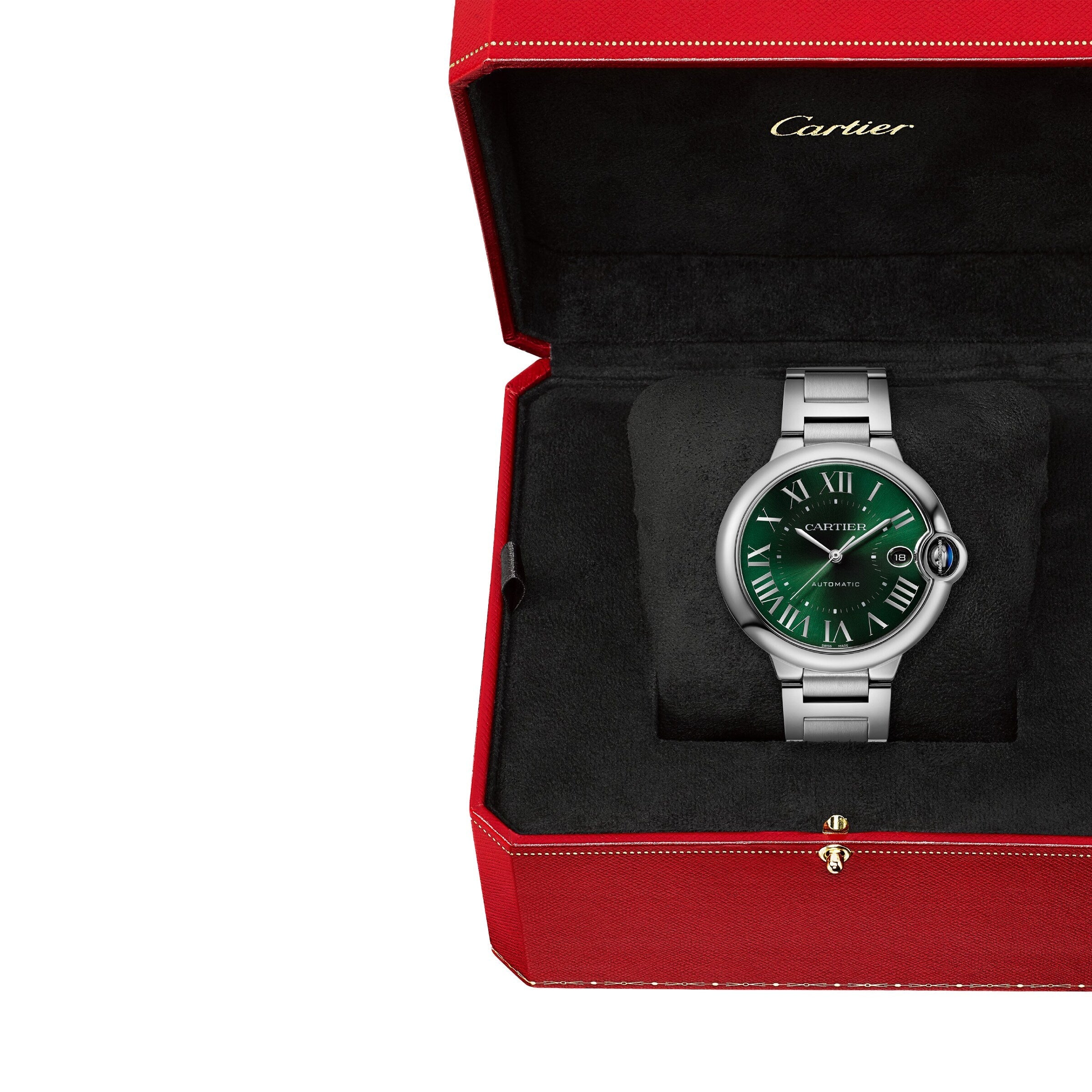 Ballon Bleu de Cartier 40 | 40mm, Steel, Green Dial