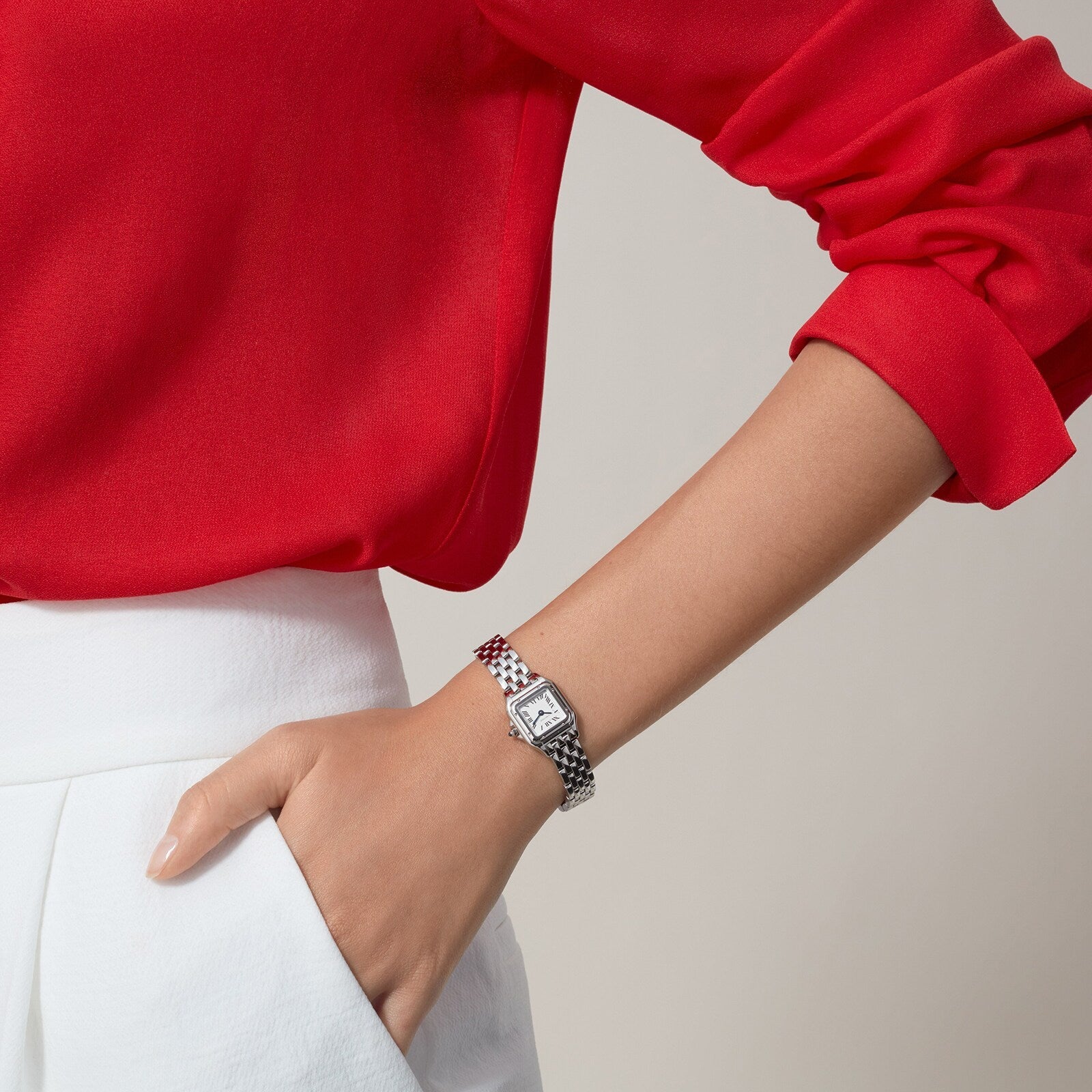 Panthère de Cartier Mini Model | 20mm, Steel, Silver Dial