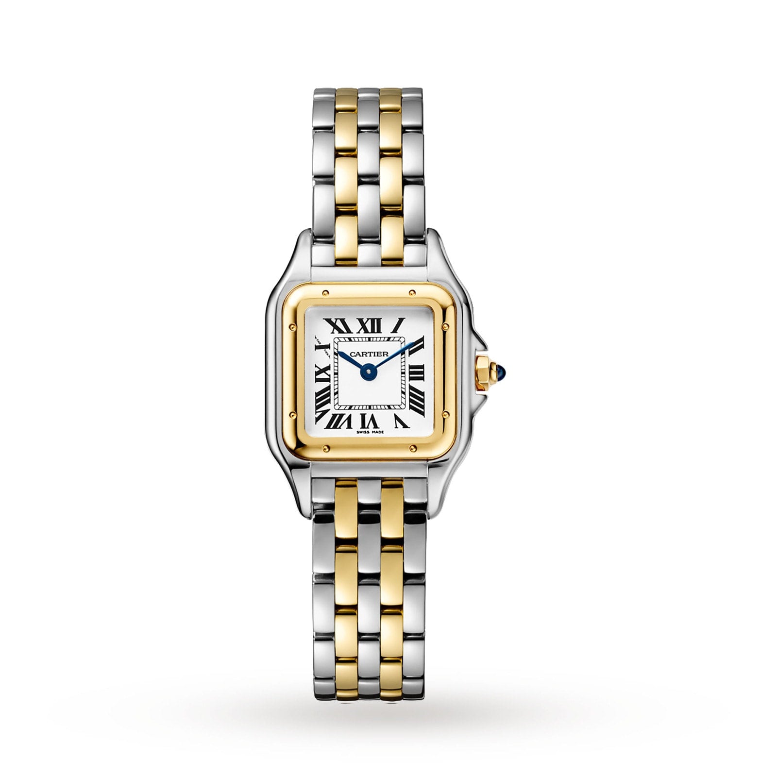 Panthère de Cartier Small Model | 23mm, Two-Tone Steel & 18K Yellow Gold, Silver Dial