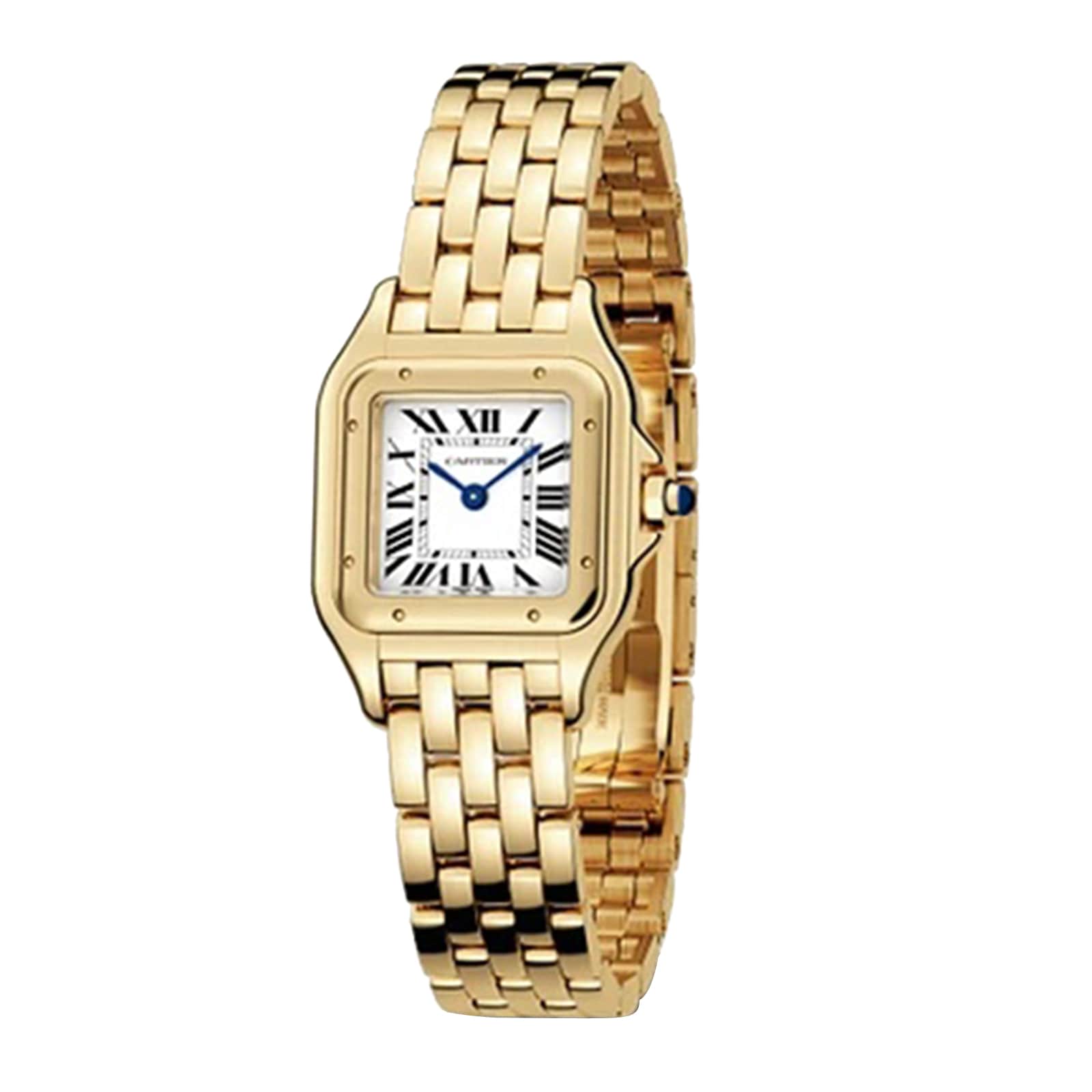 Panthère de Cartier Small Model | 23mm, 18K Yellow Gold, Silver Dial