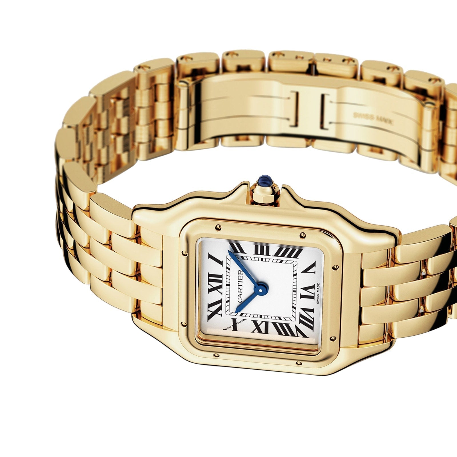 Panthère de Cartier Medium Model | 29mm, 18K Yellow Gold, Silver Dial