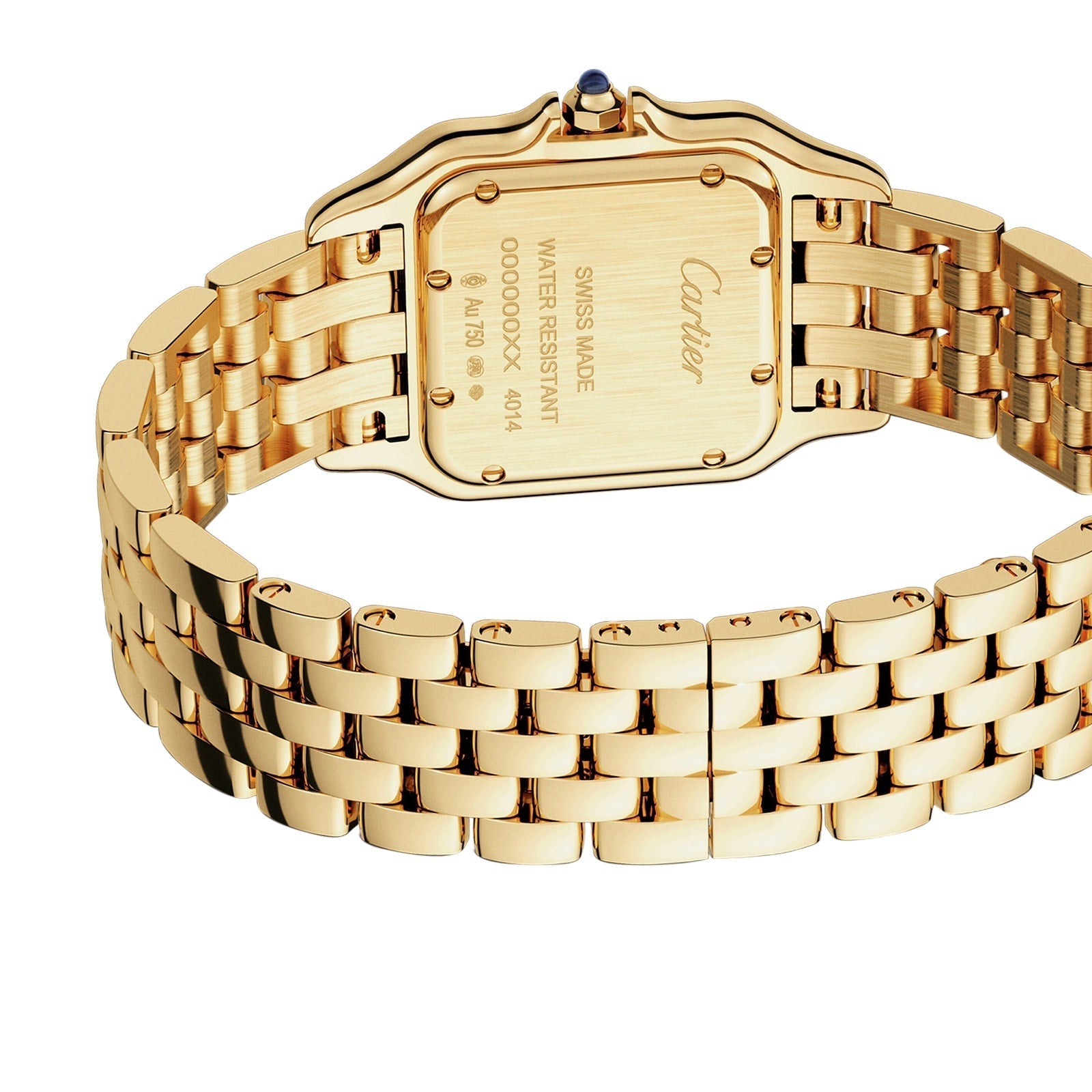 Panthère de Cartier Medium Model | 29mm, 18K Yellow Gold, Silver Dial