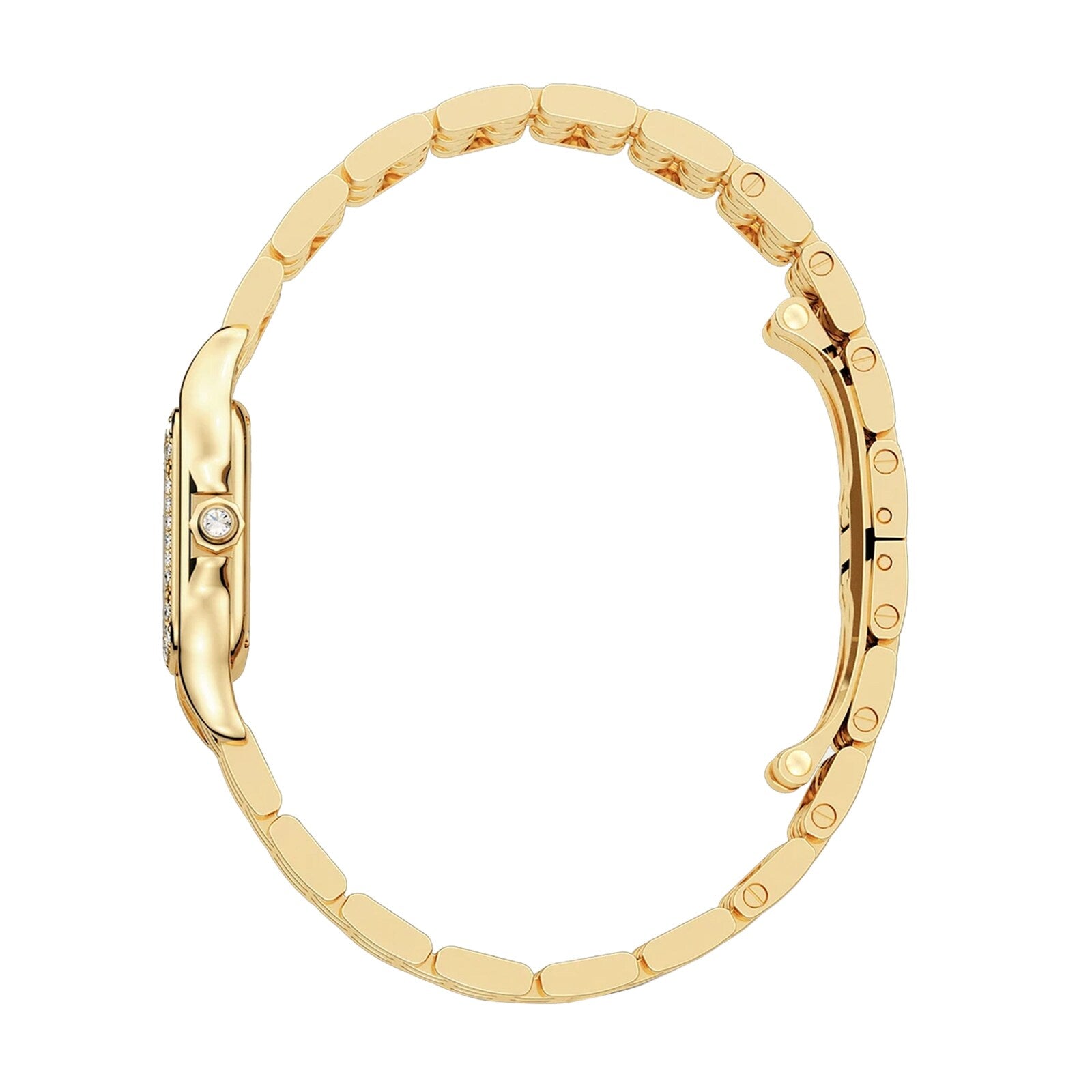 Panthère de Cartier Small Model | 22mm, 18K Yellow Gold, Silvered Dial