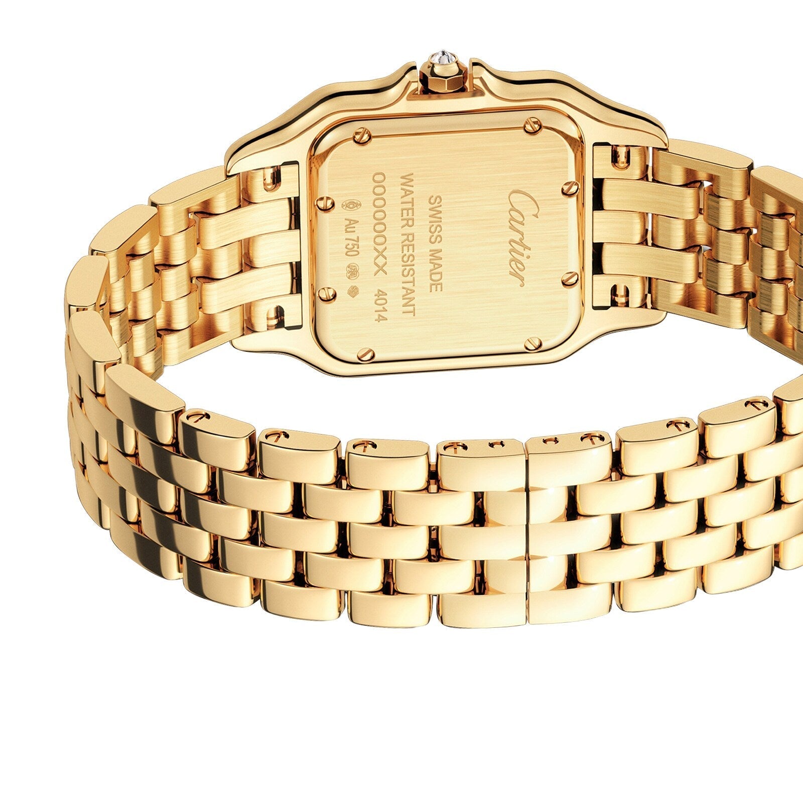 Panthère de Cartier Medium Model | 27mm, 18K Yellow Gold, Silver Dial