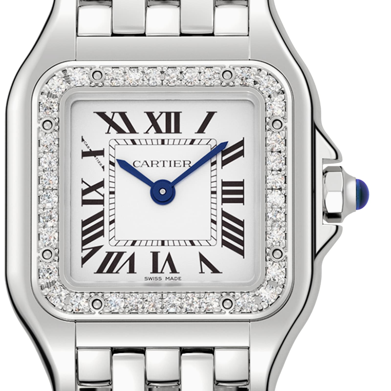 Panthère de Cartier Small Model | 23mm, Steel, Silver Dial, Ref. W4PN0016