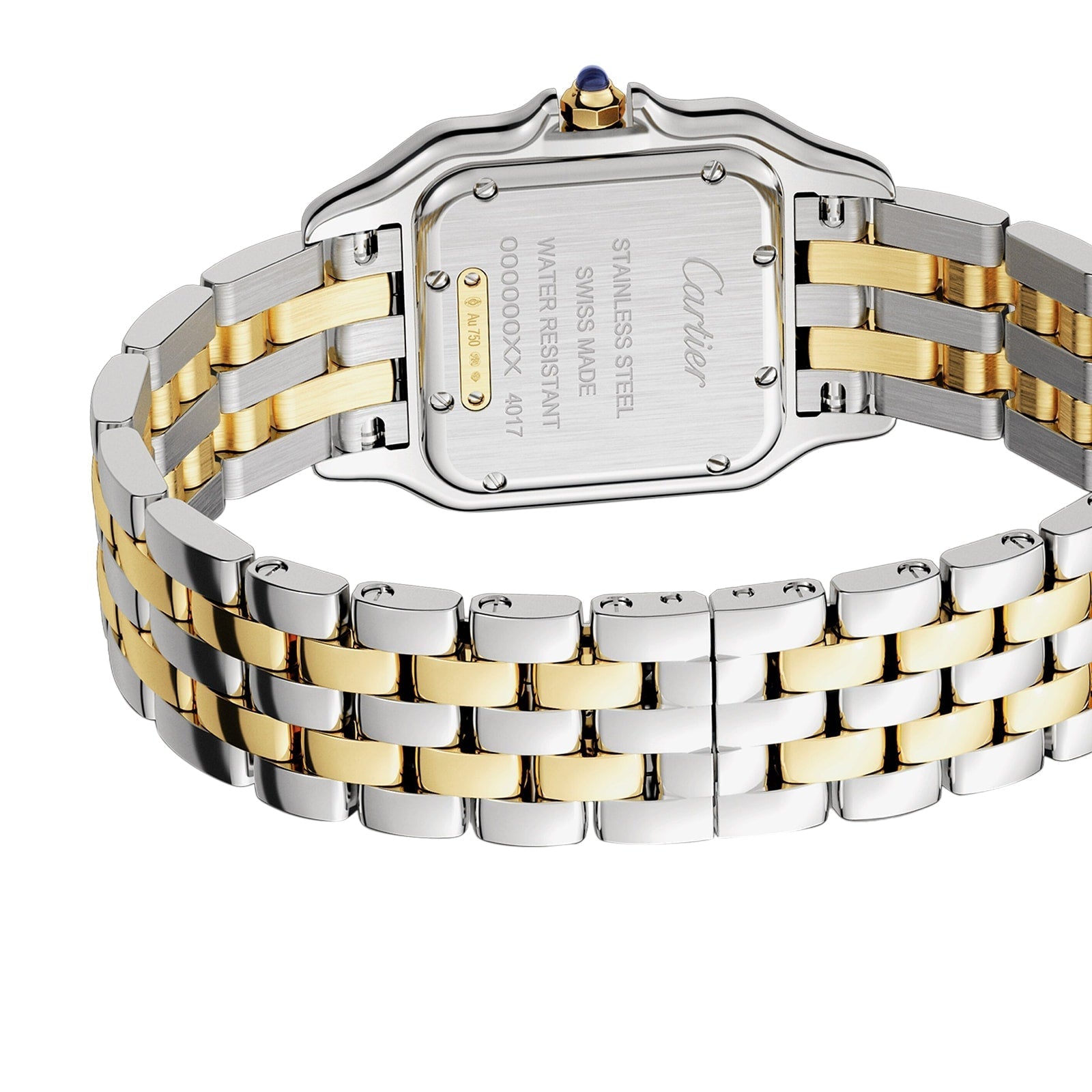 Panthère de Cartier Large Model | 29mm, Two-Tone Steel & 18K Yellow Gold, Silver Dial