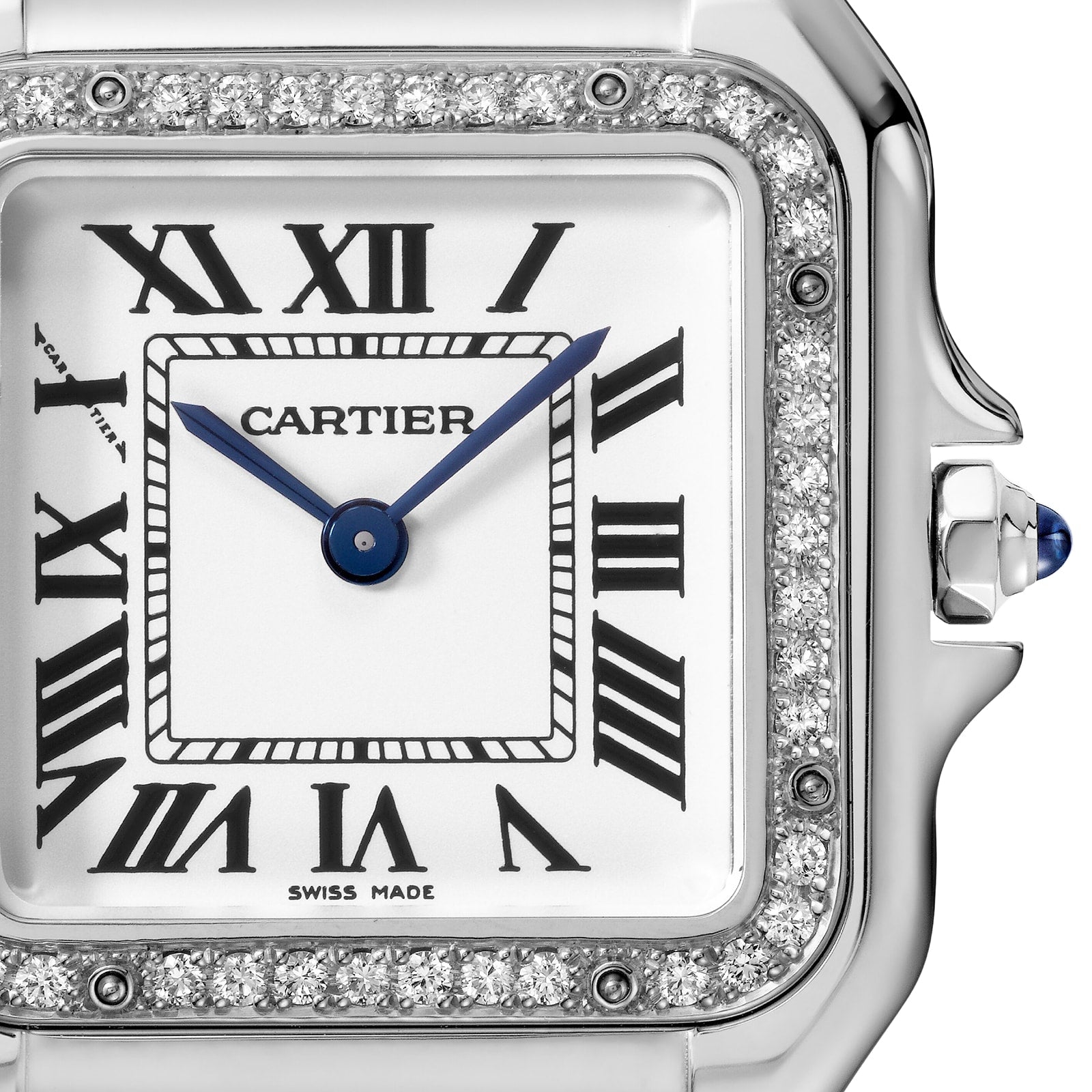 Panthère de Cartier Medium Model | 27mm, Steel, Silver Dial, Ref. W4PN0018