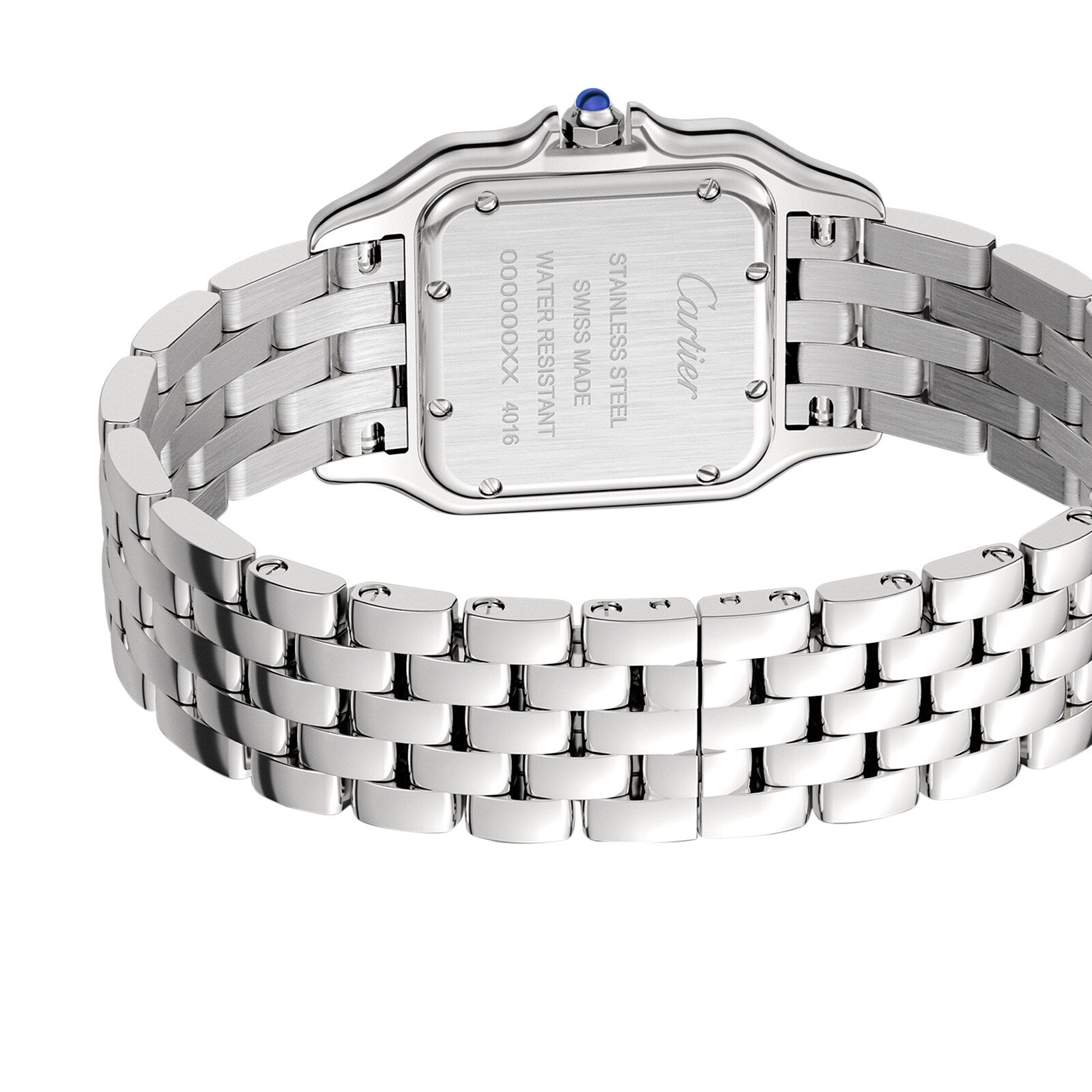 Panthère de Cartier Medium Model | 27mm, Steel, Silver Dial, Ref. W4PN0018