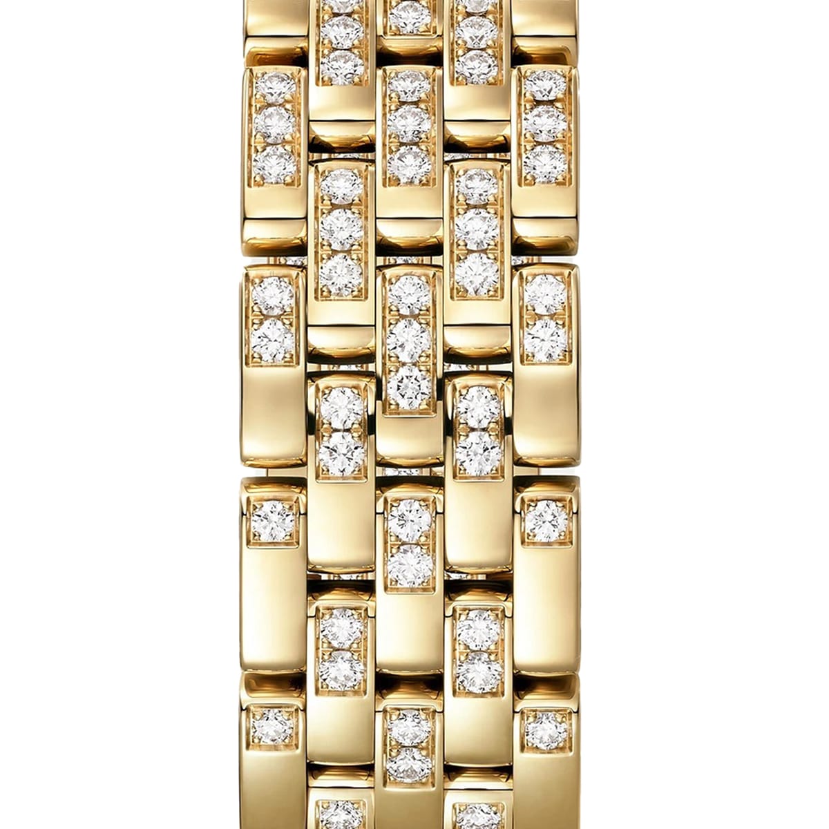 Panthère de Cartier Medium Model | 27mm, 18K Yellow Gold, White Dial