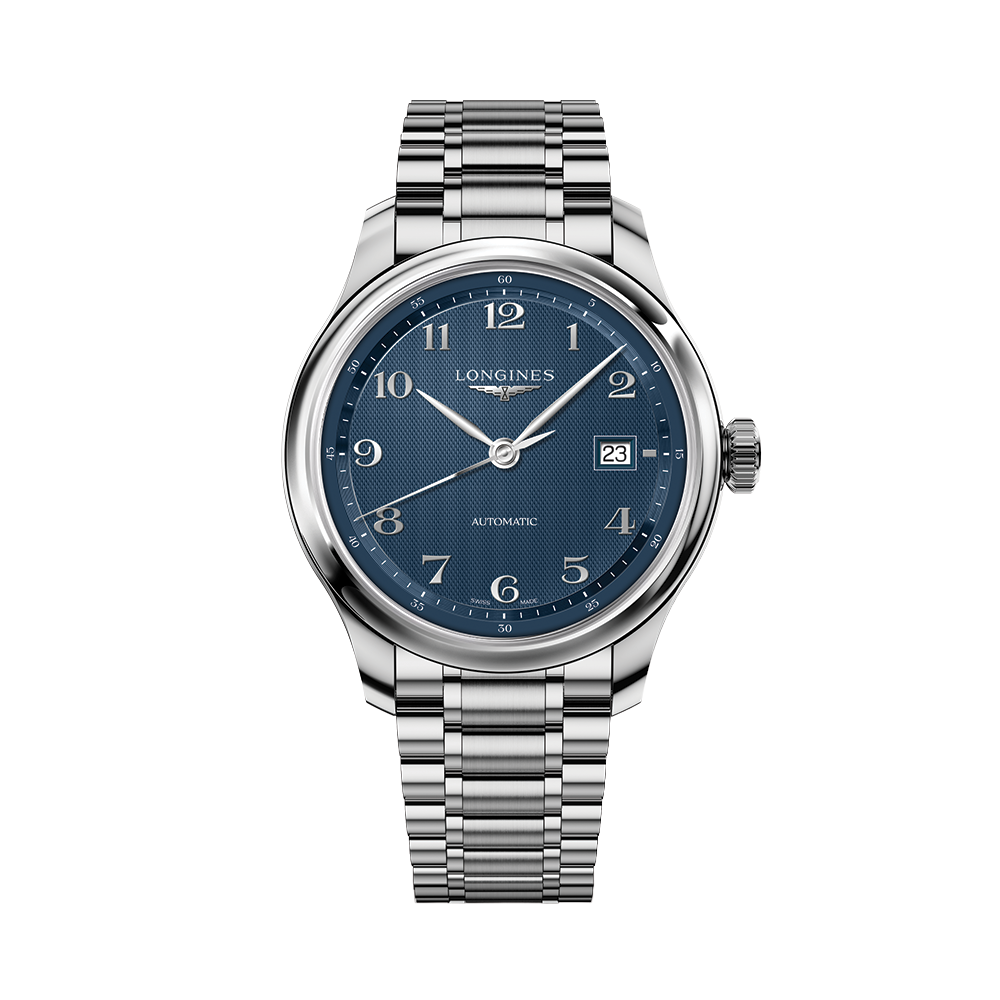 longines Master 41mm - Blue on Bracelet