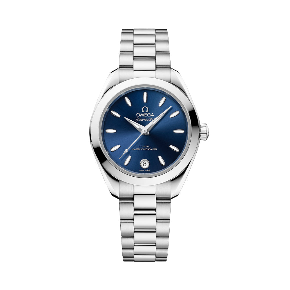 OMEGA Seamaster Aqua Terra 150M 30mm - Blue on Bracelet