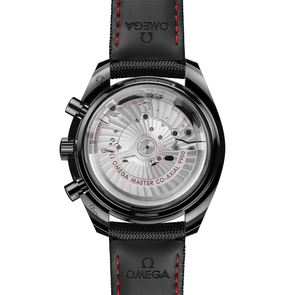OMEGA Speedmaster Dark Side of the Moon Black Ceramic 44.25mm - Black on Fabric Strap