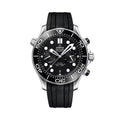 OMEGA Seamaster Diver 300M Chronograph 44mm - Black on Rubber Strap