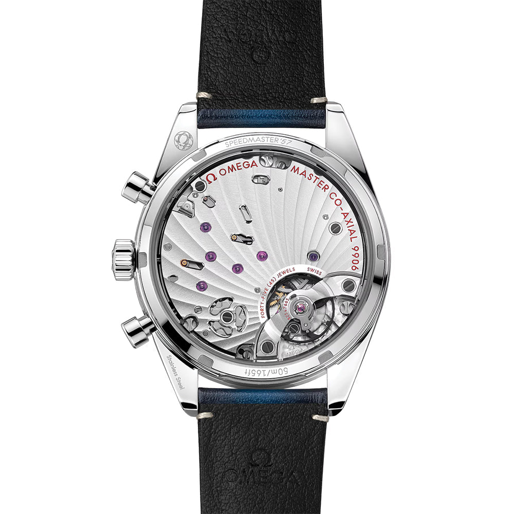 OMEGA Speedmaster '57 40.5mm - Blue on Leather Strap