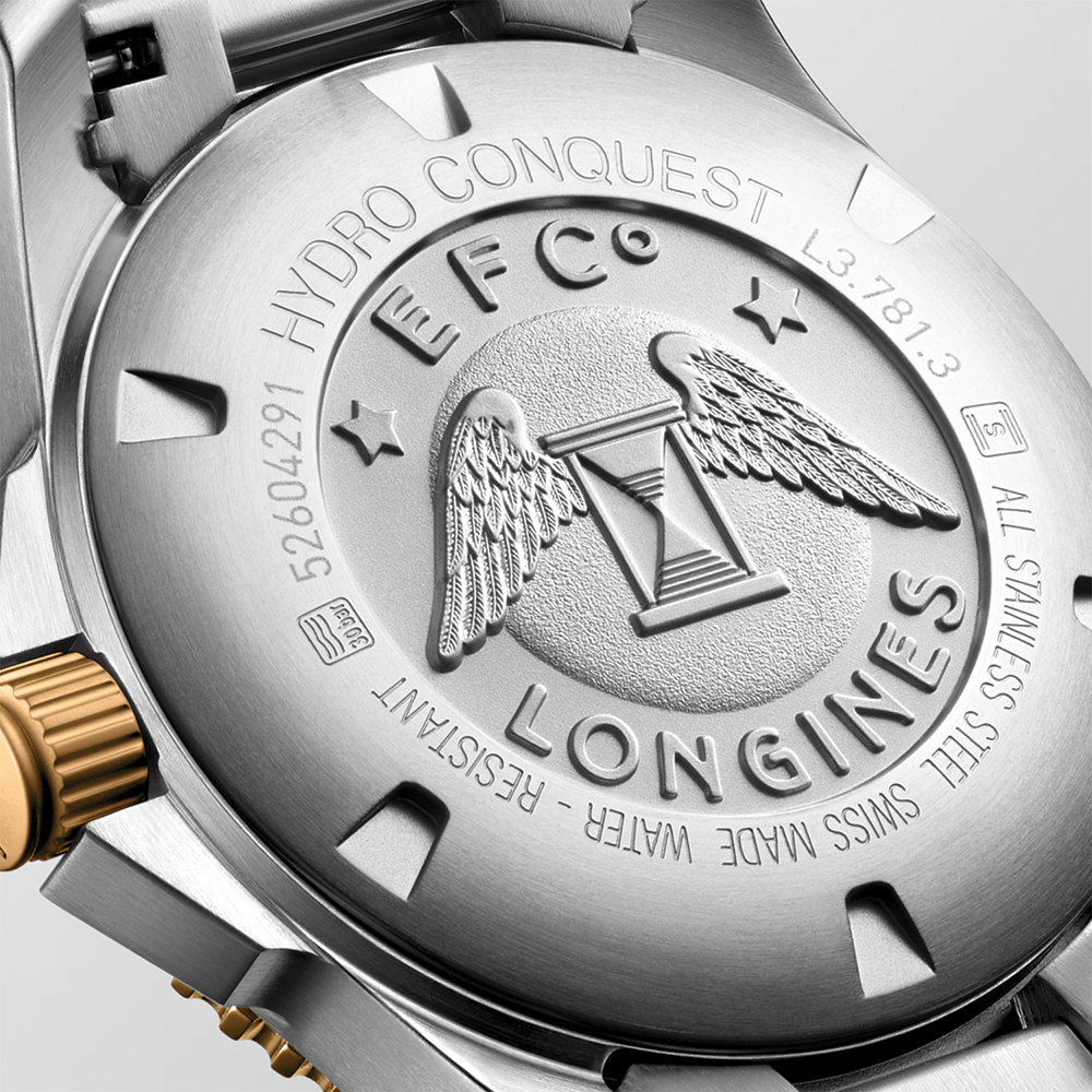 longines HydroConquest Two-Tone 41mm - Blue on Bracelet