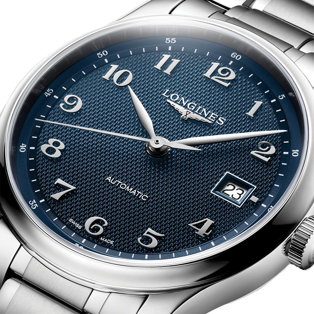longines Master 39mm - Blue on Bracelet