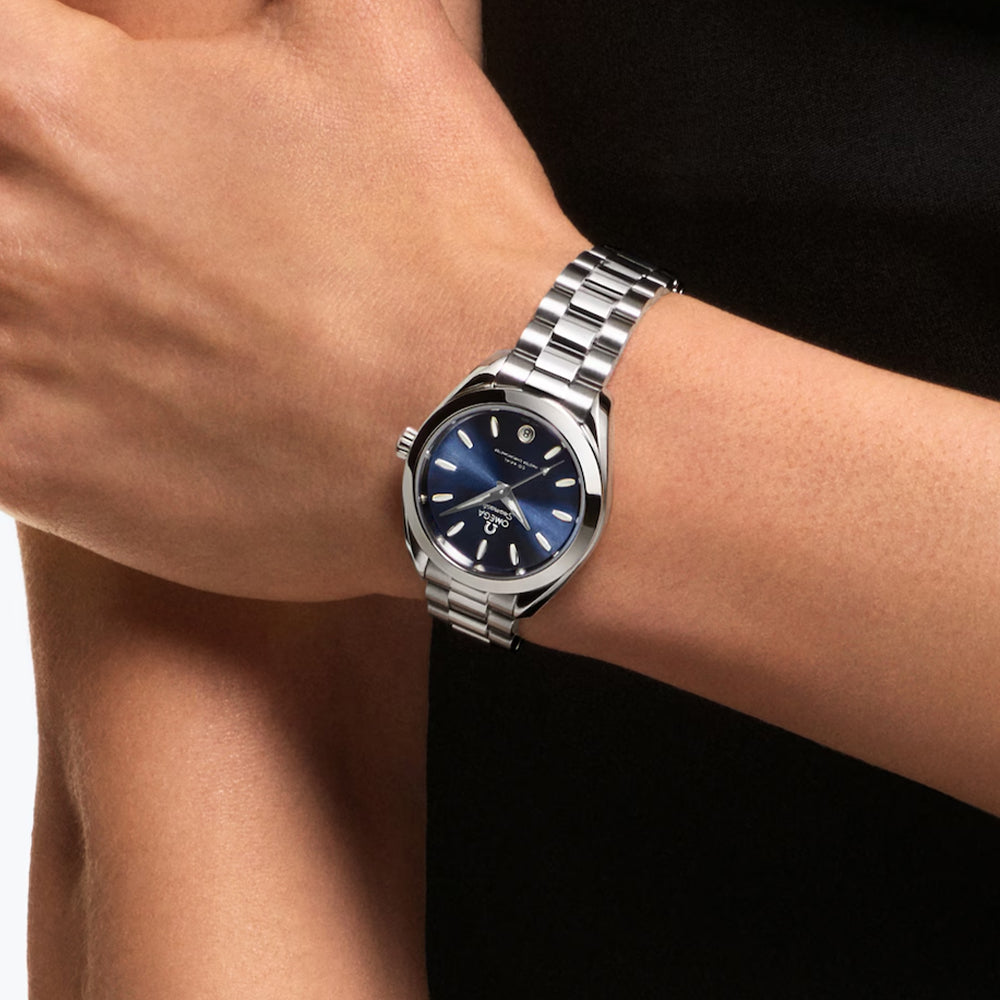OMEGA Seamaster Aqua Terra 150M 30mm - Blue on Bracelet