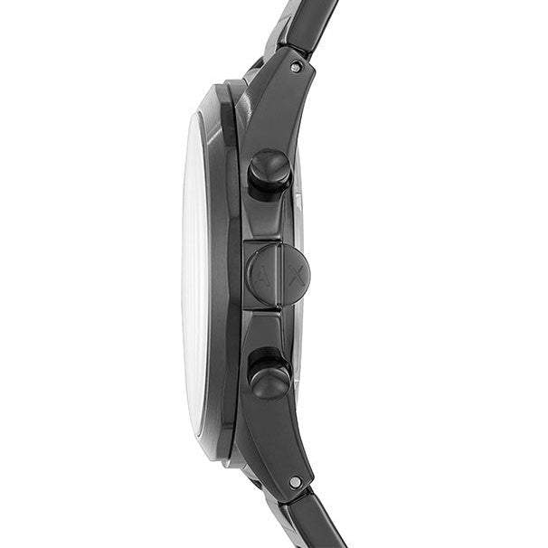 Armani Exchange Drexler AX2601 Men's Chronograph Watch – Black Dial with Black Stainless Steel Strap