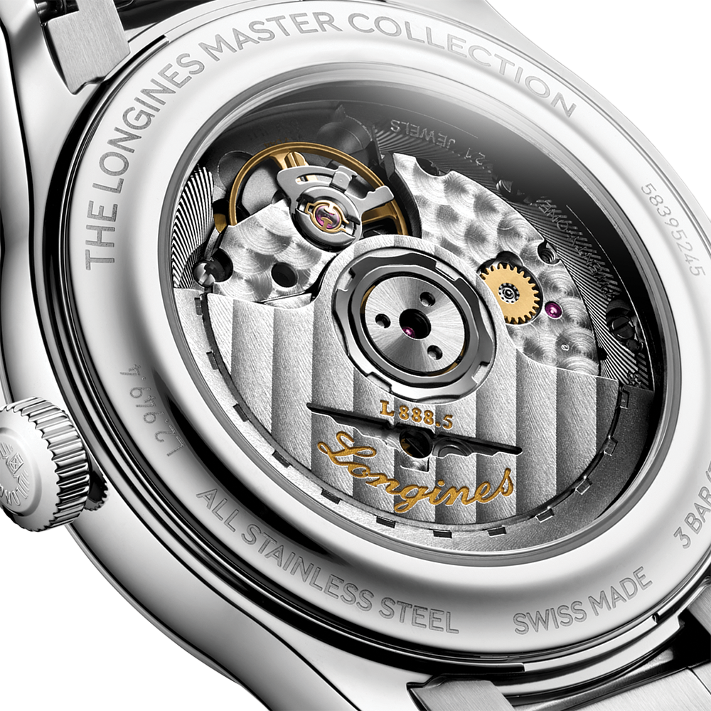 longines Master 39mm - Silver on Bracelet