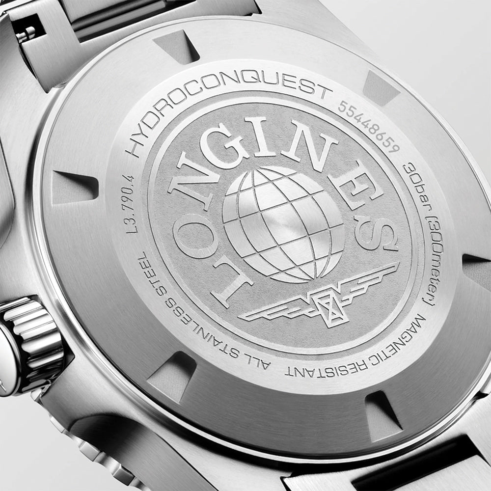 longines HydroConquest GMT 41mm - Black on Bracelet