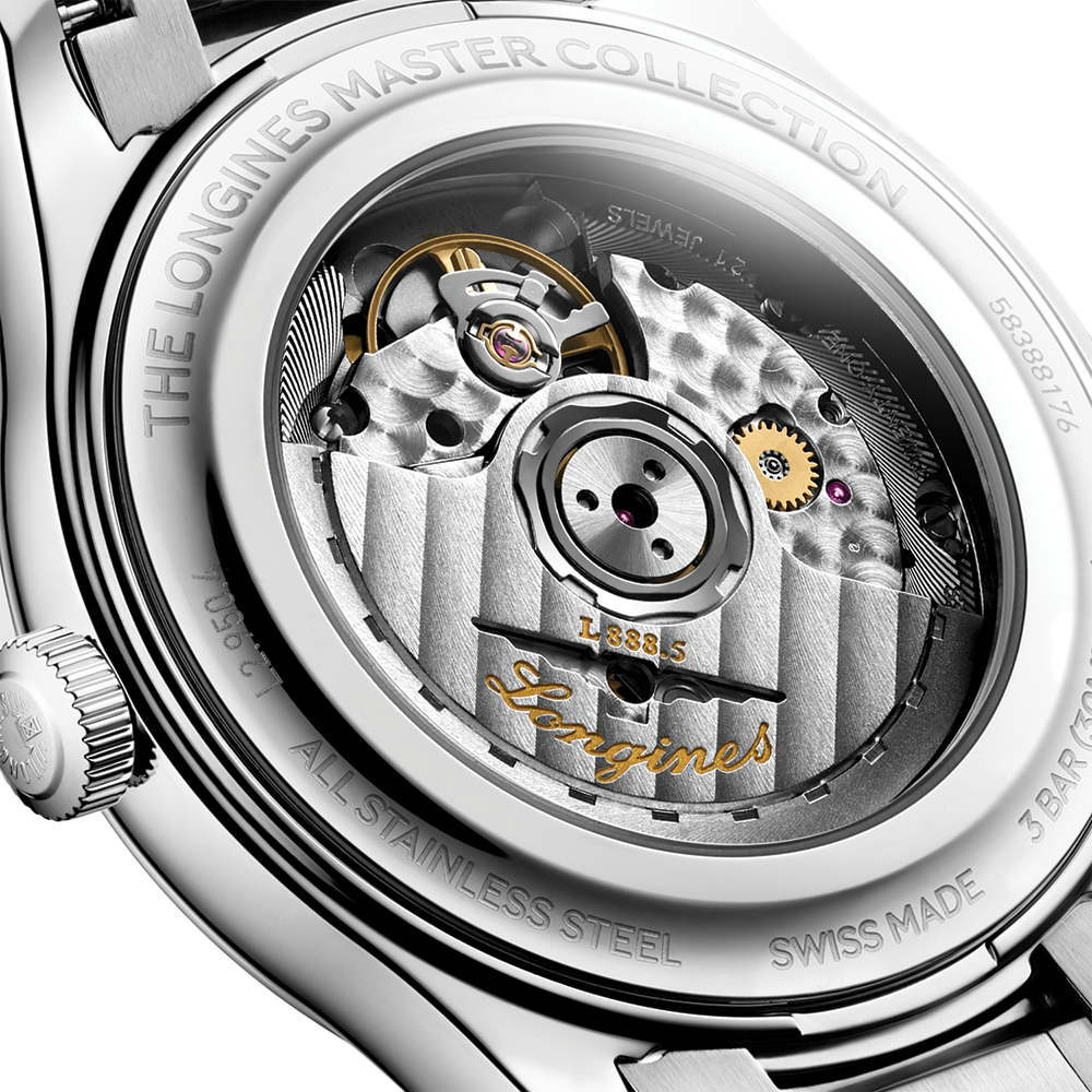 longines Master 41mm - Silver on Bracelet