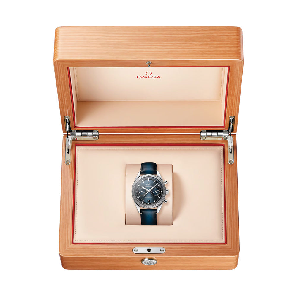 OMEGA Speedmaster '57 40.5mm - Blue on Leather Strap