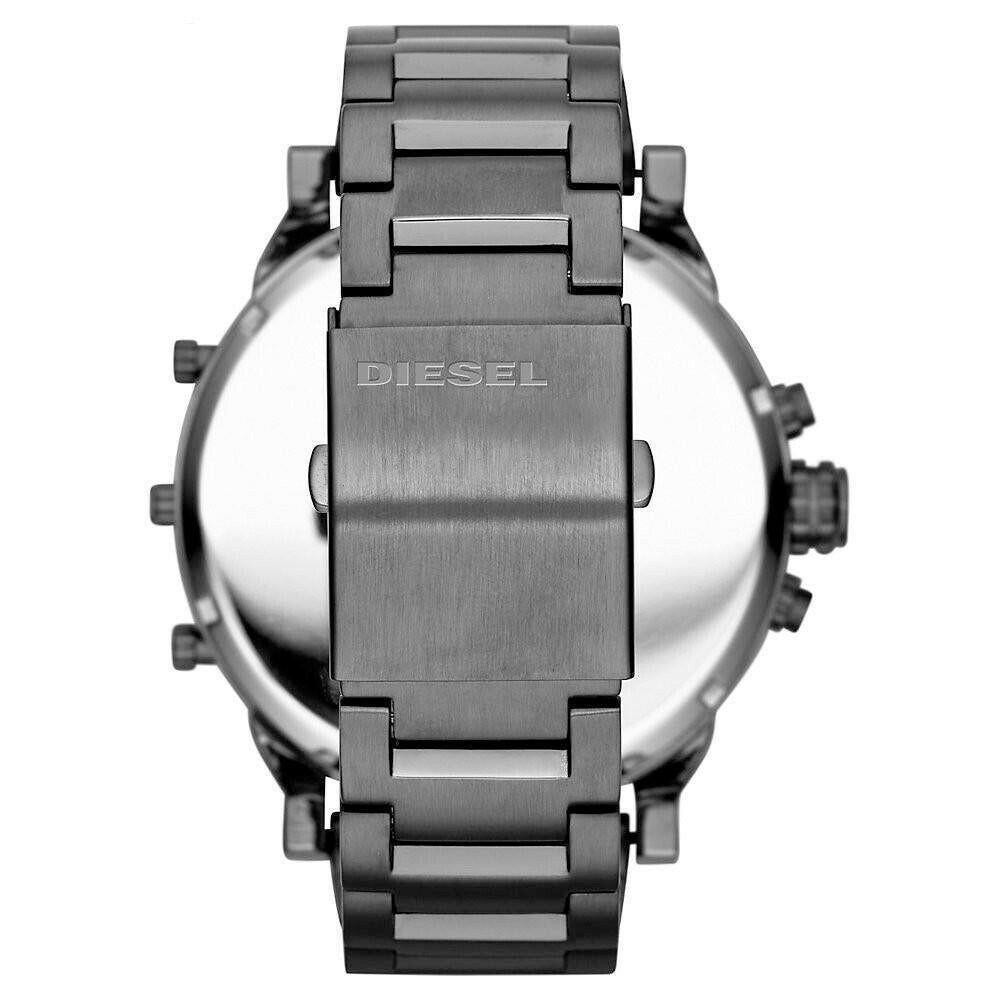 Diesel DZ7331 Big Daddy 2.0 Chronograph Men's Watch – Blue Dial & Grey Stainless Steel Strap