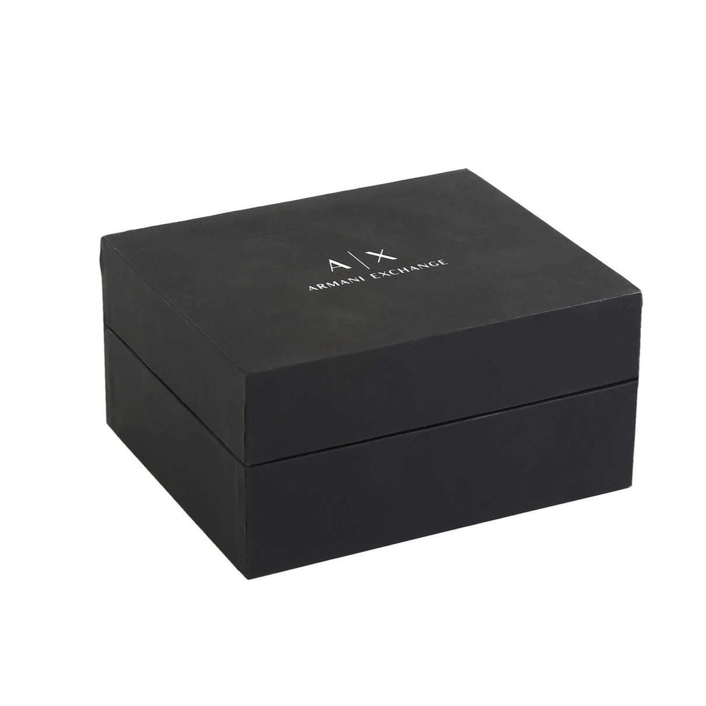 Armani Exchange Hampton AX2104 Men's Chronograph – Black Dial with Black Stainless Steel Strap