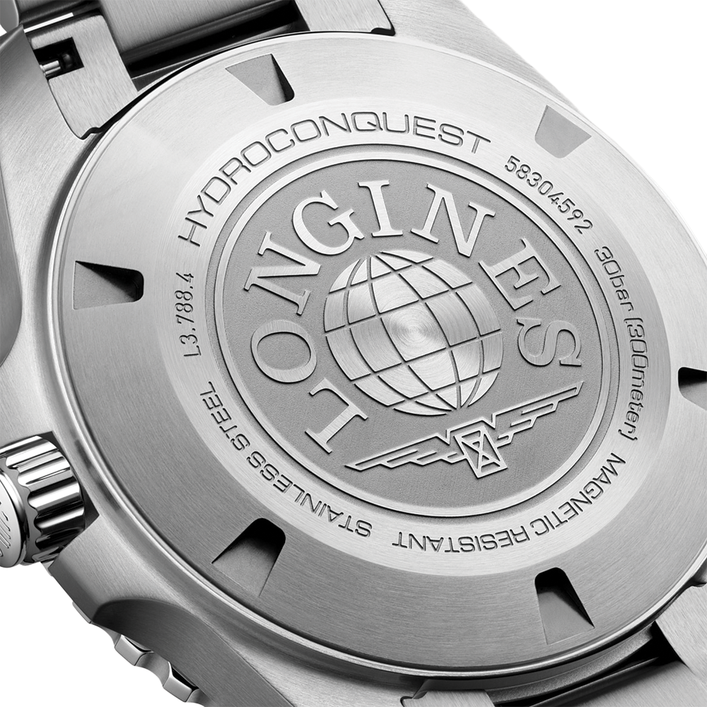 longines HydroConquest 42mm - Black on Bracelet
