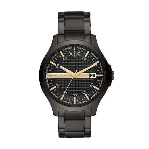 Armani Exchange Hampton AX2413 Men's Chronograph – Black Dial with Black Stainless Steel Strap